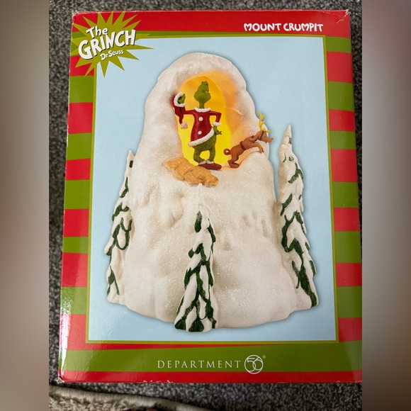 Department 56 The Grinch Mount Crumpit Figurine
